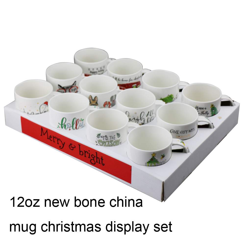 christmas mug set 12